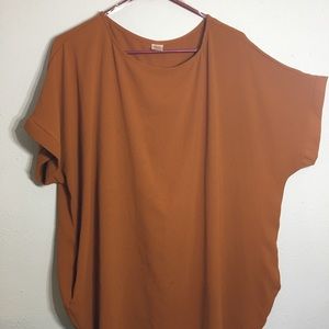 Mustard tunic top